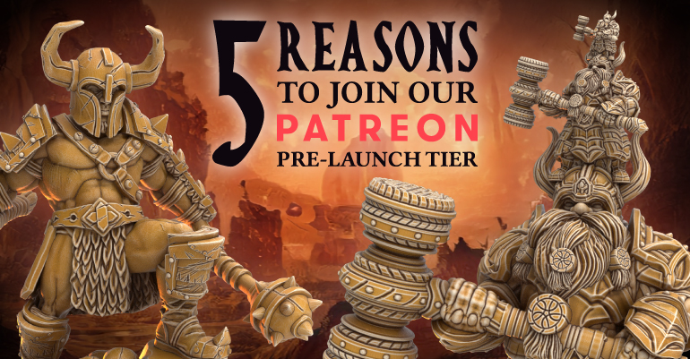 5 Reasons to Join Our Patreon Pre-Launch Tier